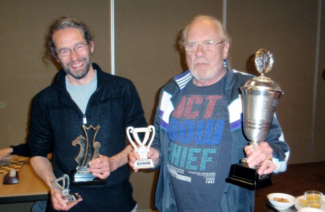 Winnaars interne competitie en slottoernooi 2013